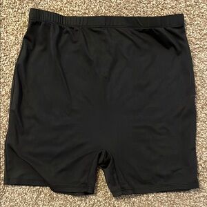 Shein black biker shorts